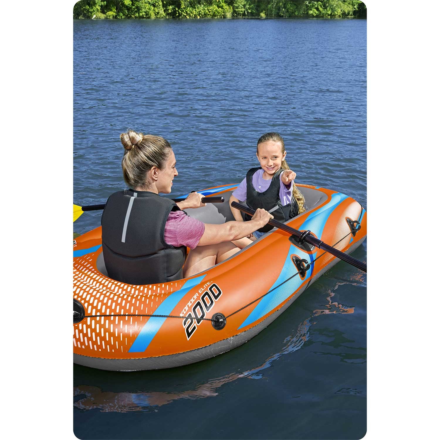 Pontoon KONDOR 2000 196 x 106 cm Bestway 61141 - Image 12