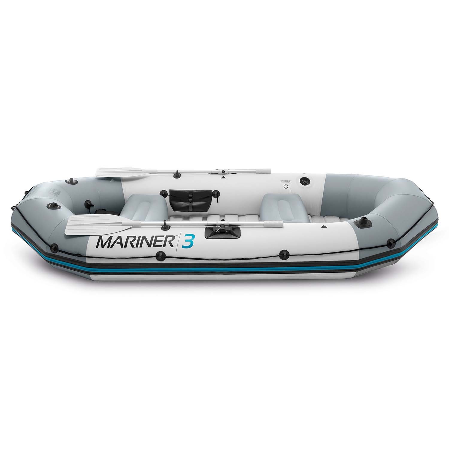 Mariner täispuhutav paat 3 aeruga + pump 297 x 127 x 46 cm INTEX 68373 - Image 3