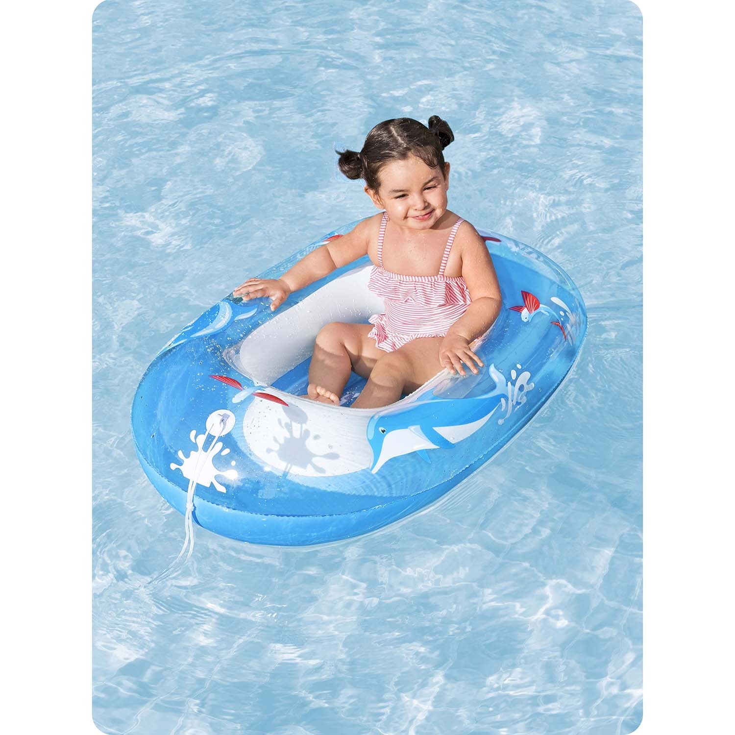 Bestway 34037 Dolphin Beach ujumisparv 102 x 69 cm - Image 4