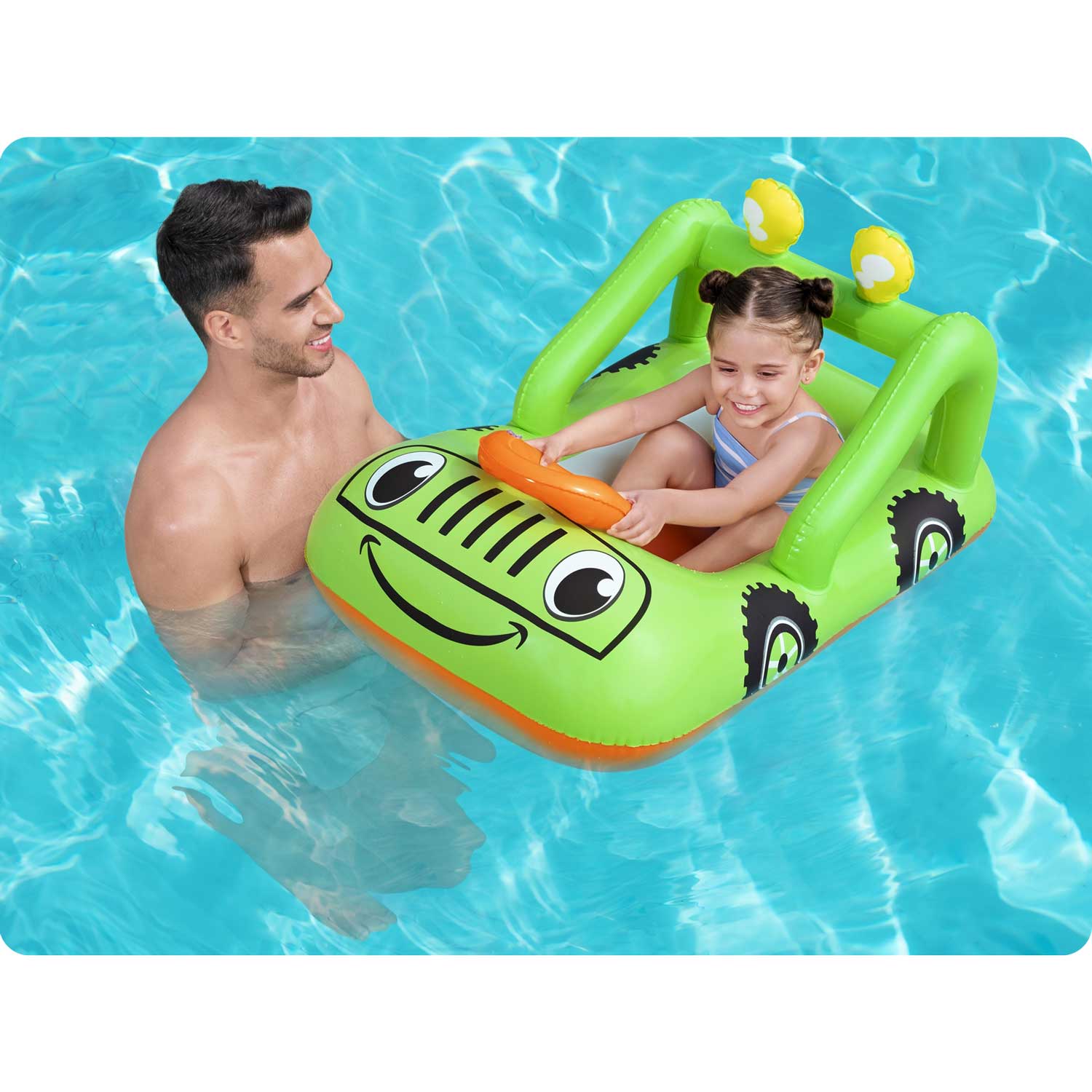 Täispuhutav rannapaat autoga 92 x 61 cm Bestway 34169 - Image 6