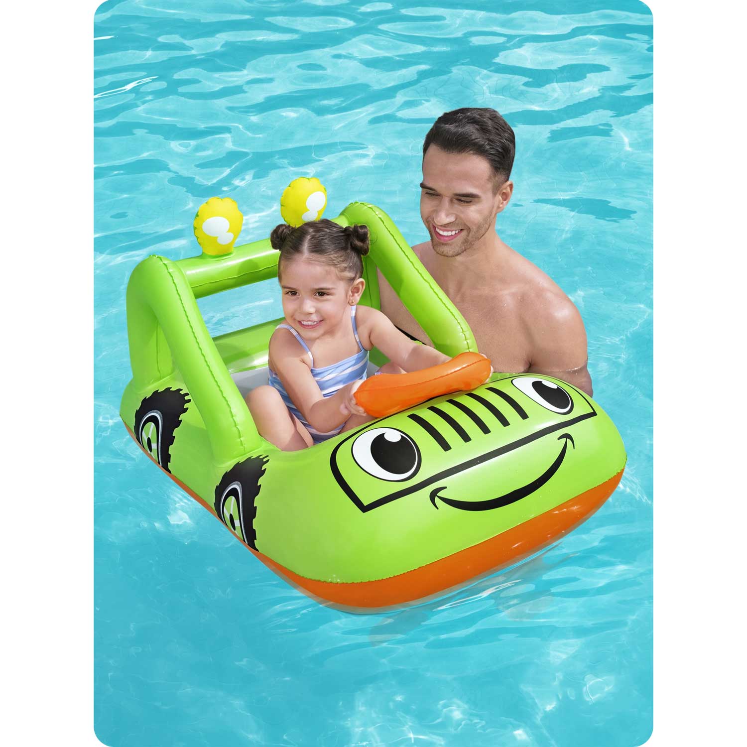 Täispuhutav rannapaat autoga 92 x 61 cm Bestway 34169 - Image 8