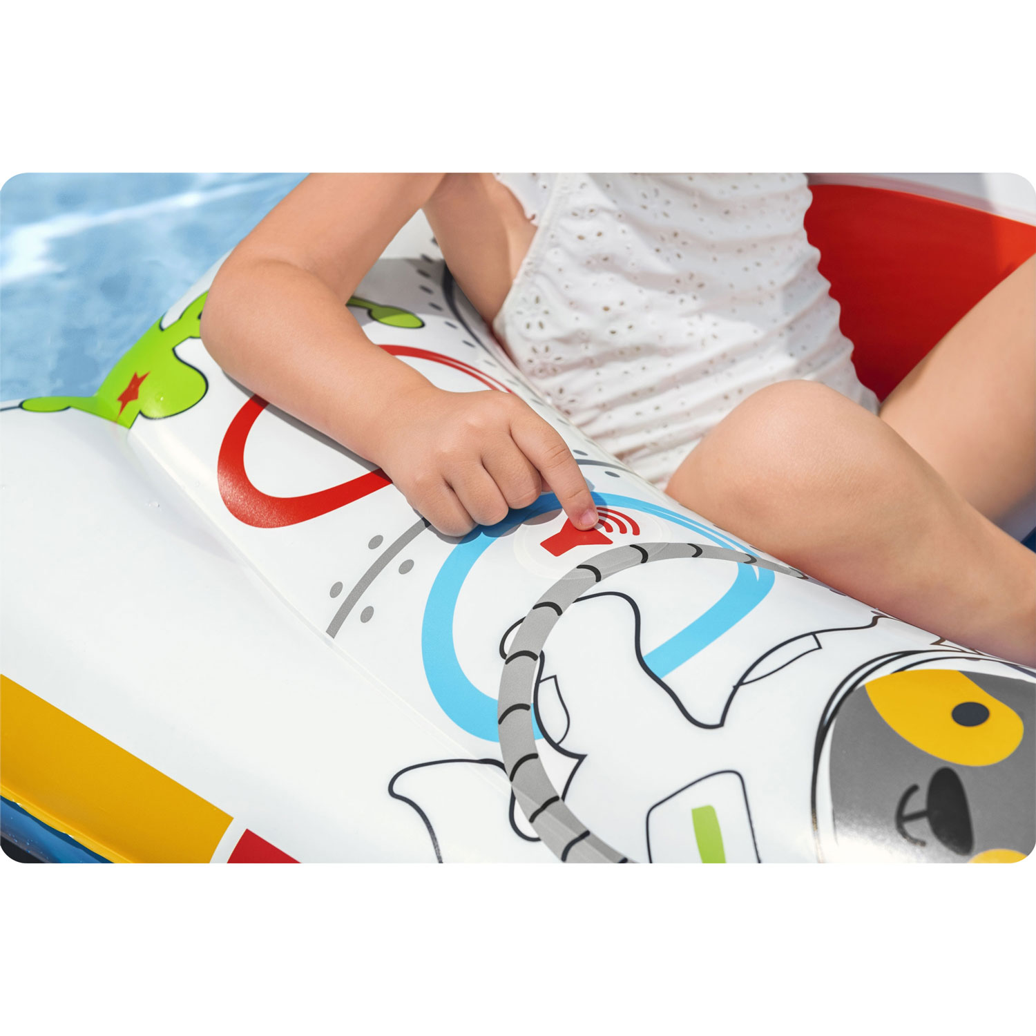 Täispuhutav paat "Spaceship Beach", 104 x 99 cm, Bestway, 34178 - Image 5