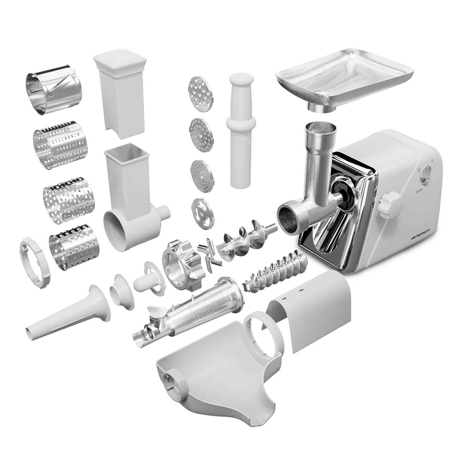 Professionaalne elektriline hakklihamasin Berdsen 550 - 1200W - Image 2