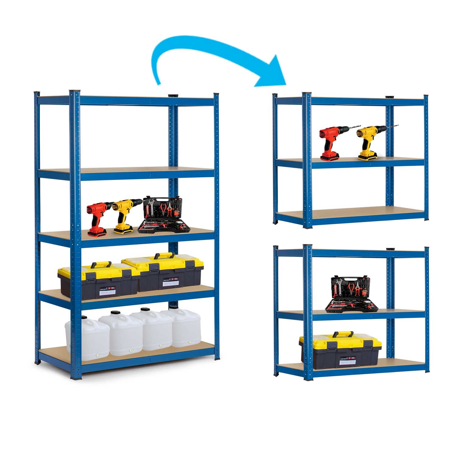 Metallist hoiuriiul 150 x 75 x 30 Humberg 4842 - Image 9