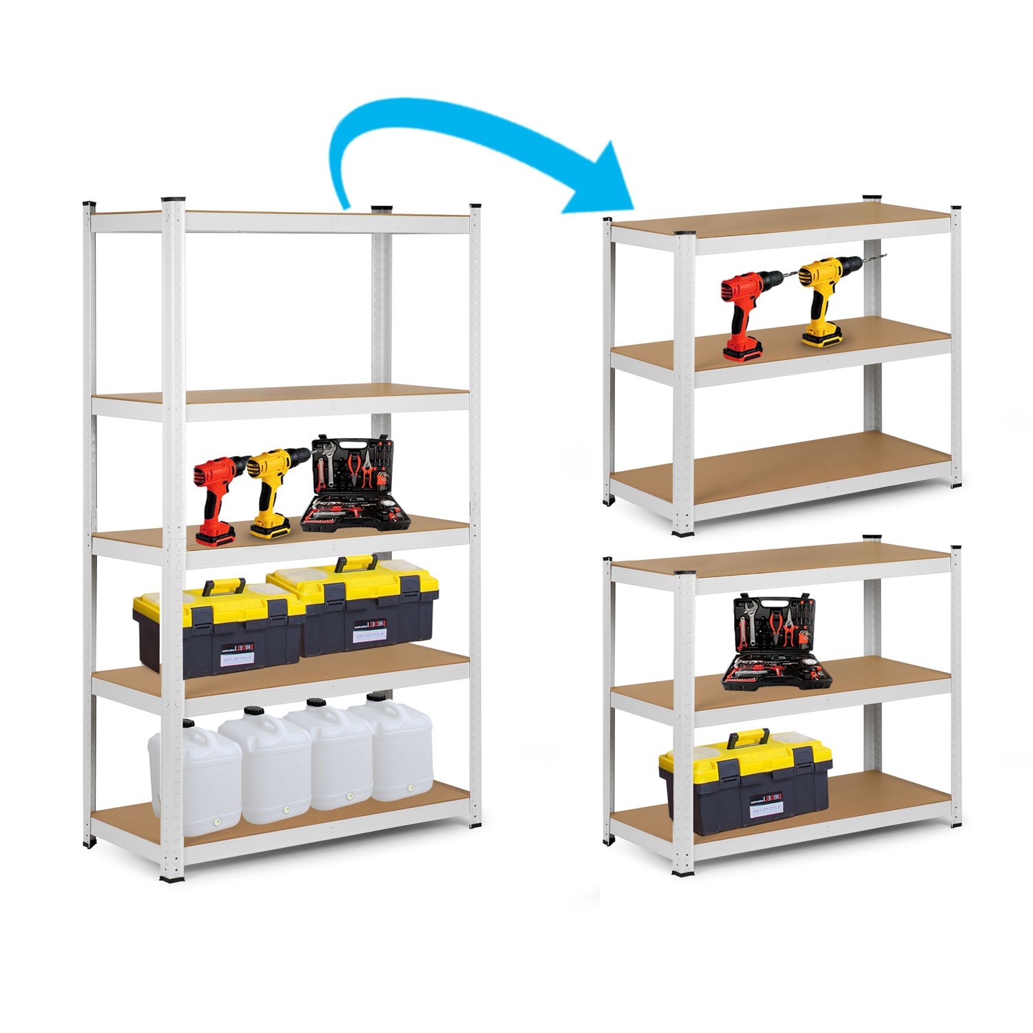 Metallist hoiuriiul 150 x 75 x 30 Humberg 4841 - Image 8