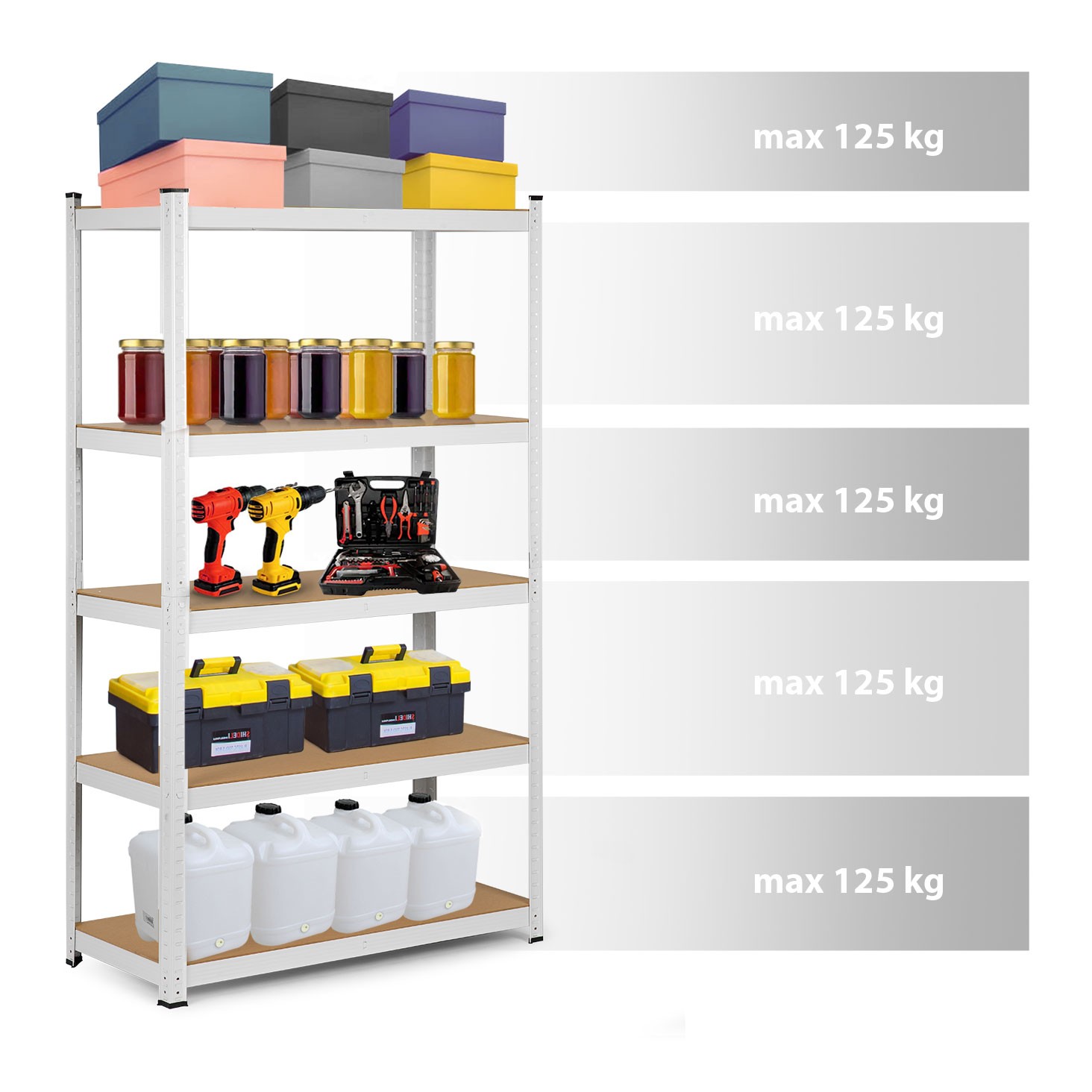 Metallist hoiuriiul 150 x 75 x 30 Humberg 4841 - Image 9
