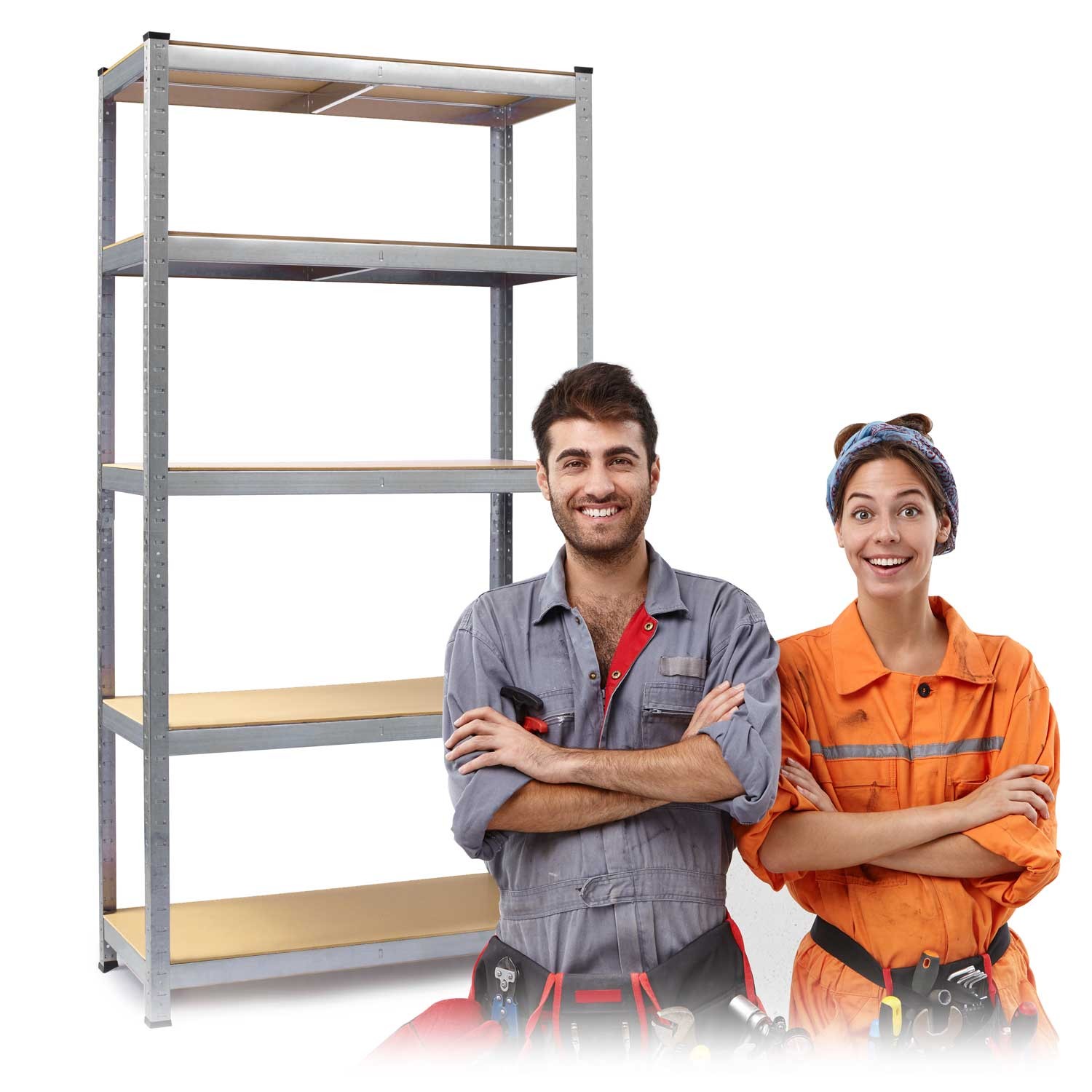 Metallist hoiuriiul 180 x 100 x 50 cm Humberg 4849 - Image 9