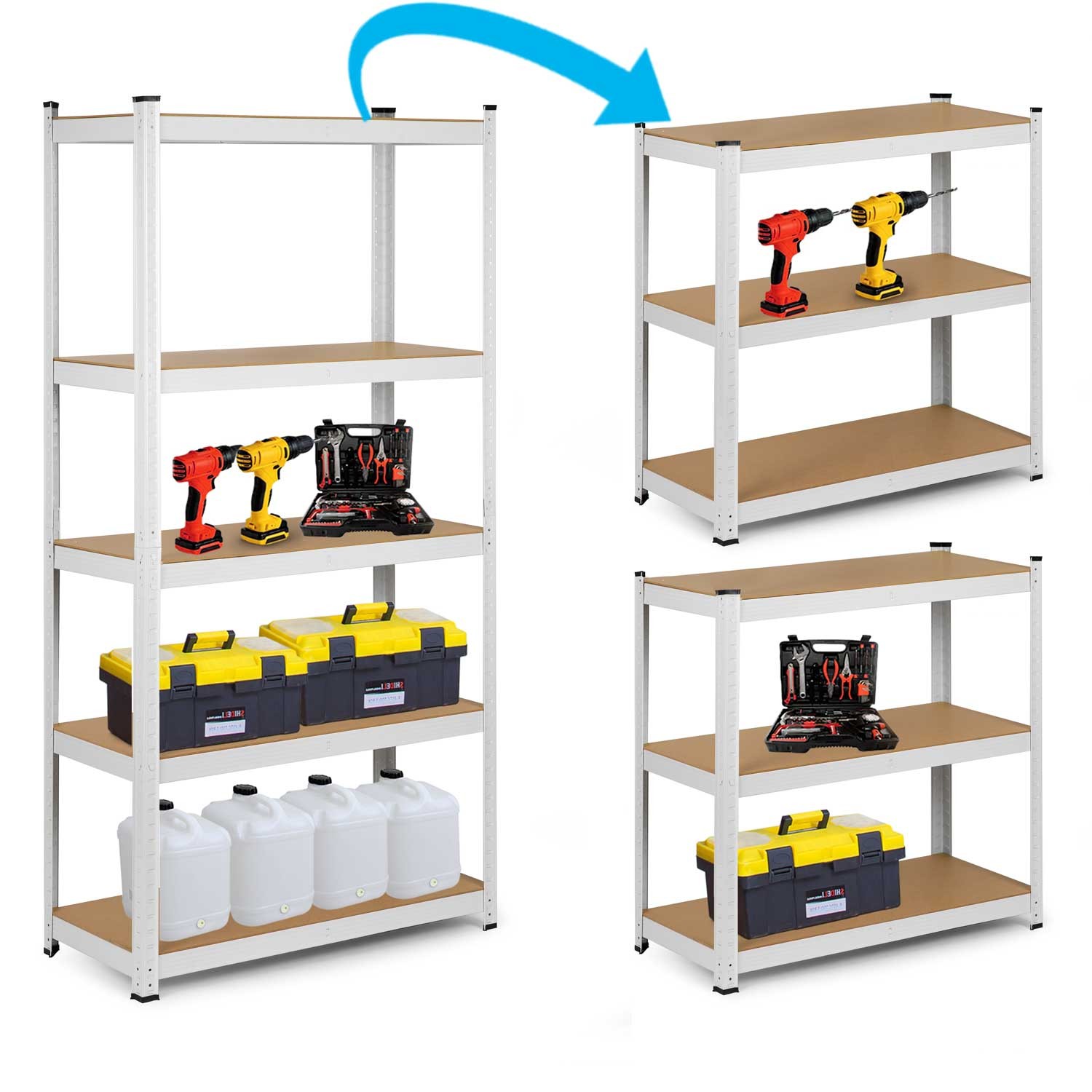 Metallist hoiuriiul 180 x 90 x 30 Humberg 4844 - Image 8