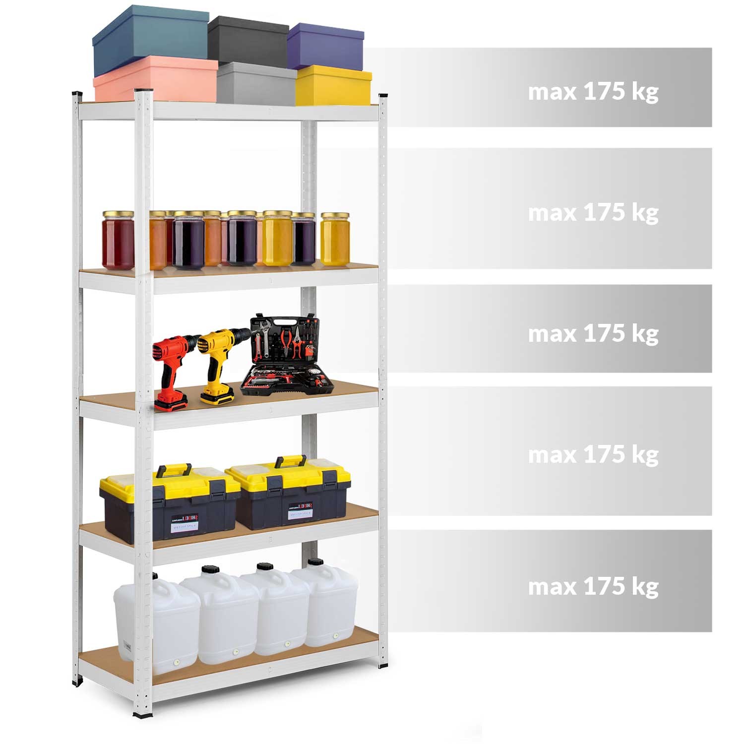 Metallist hoiuriiul 180 x 90 x 30 Humberg 4844 - Image 9