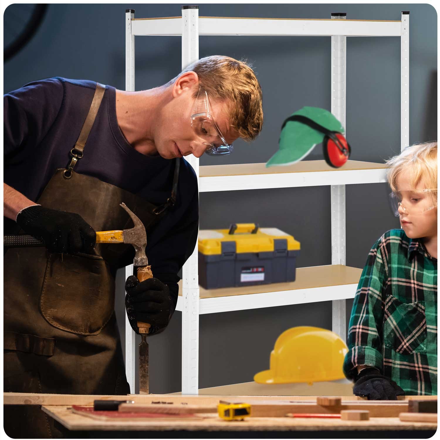 Metallist hoiuriiul 180 x 90 x 30 Humberg 4844 - Image 11