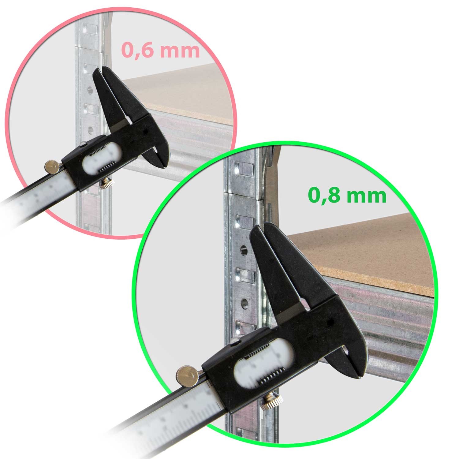 Metallist hoiuriiul 180 x 90 x 40 Humberg 4846 - Image 5