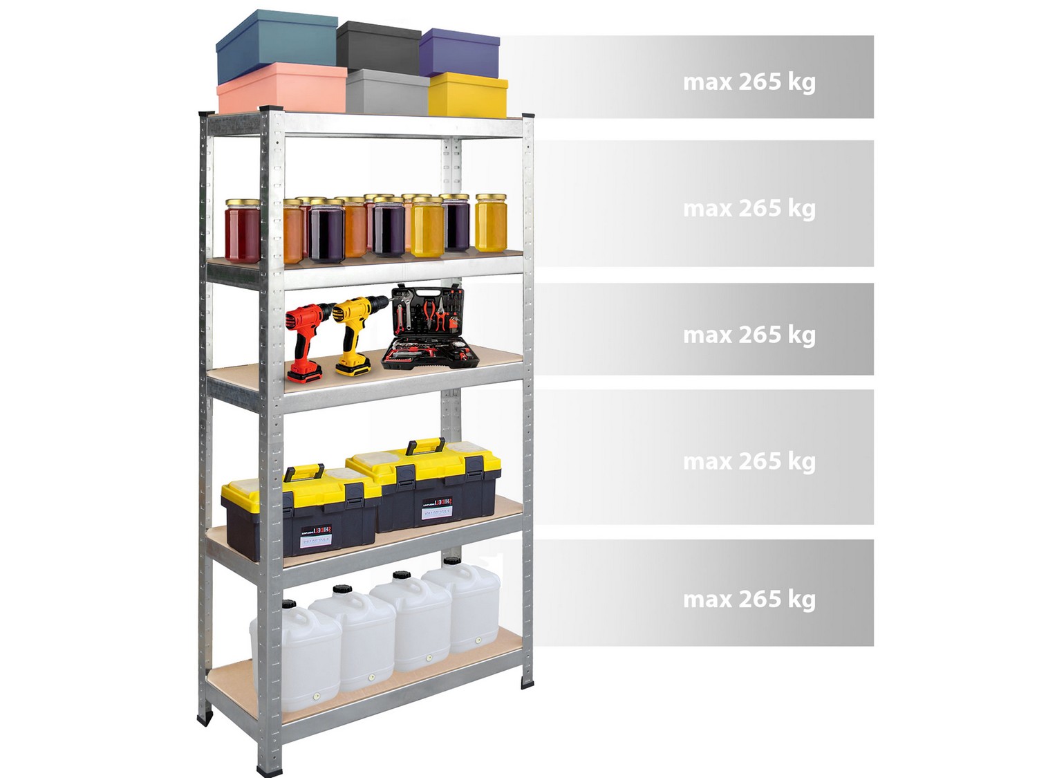 Metallist hoiuriiul 180 x 90 x 40 Humberg 4846 - Image 13