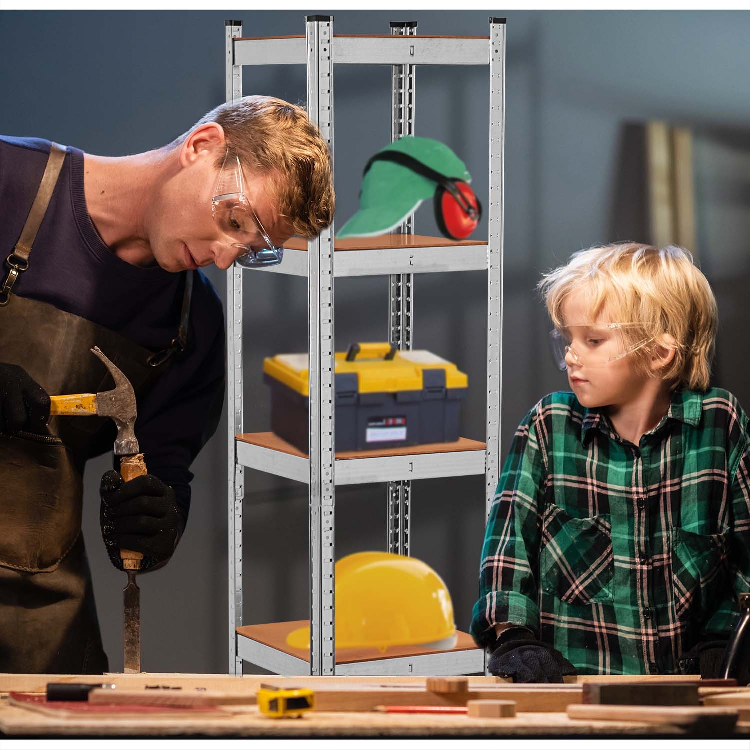 Metallist hoiuriiul 180 x 40 x 40 Humberg 4819 - Image 5