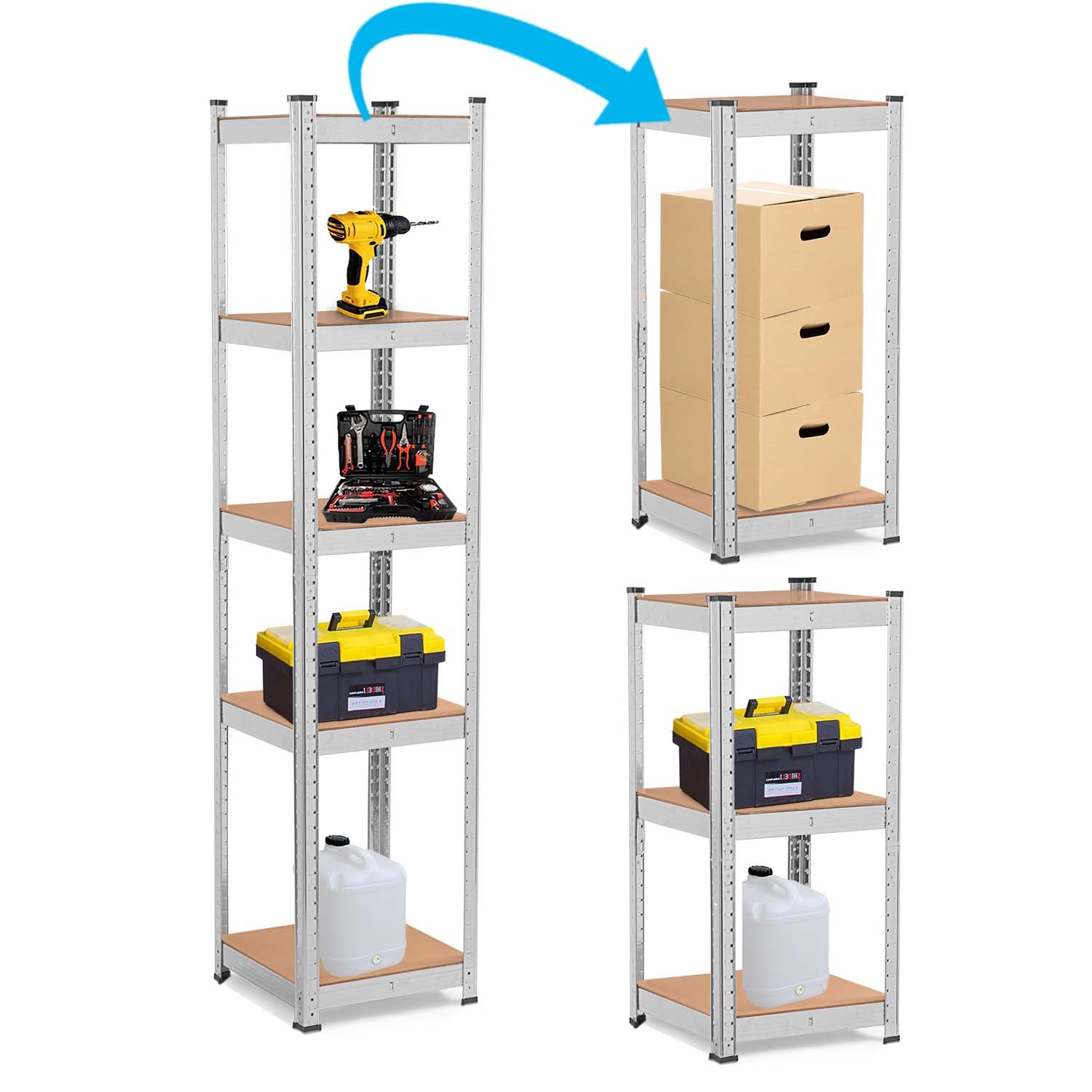 Metallist hoiuriiul 180 x 40 x 40 Humberg 4819 - Image 7