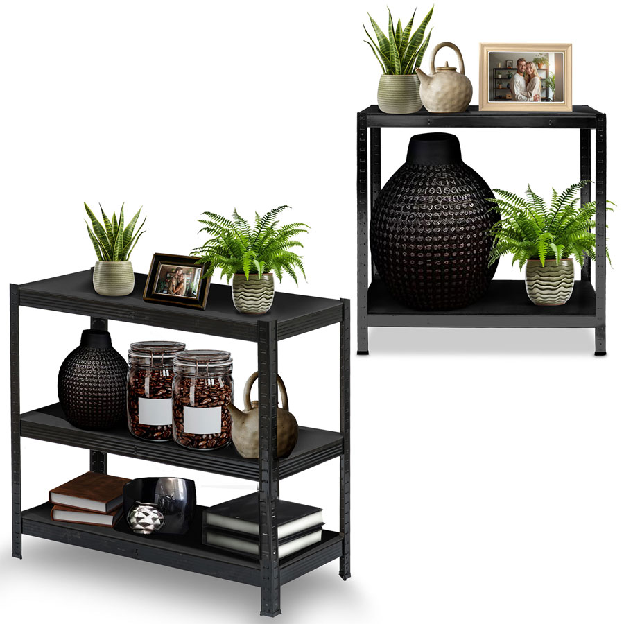 Metallist hoiuriiul 180 x 90 x 40 cm Humberg HR-851 must - Image 6