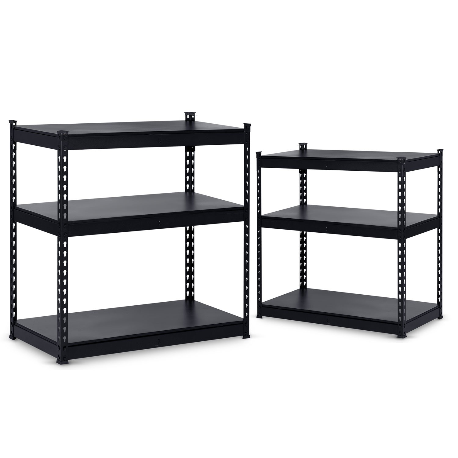 Metallist hoiuriiul 183 x 90 x 45 cm Humberg HR-700 must - Image 3