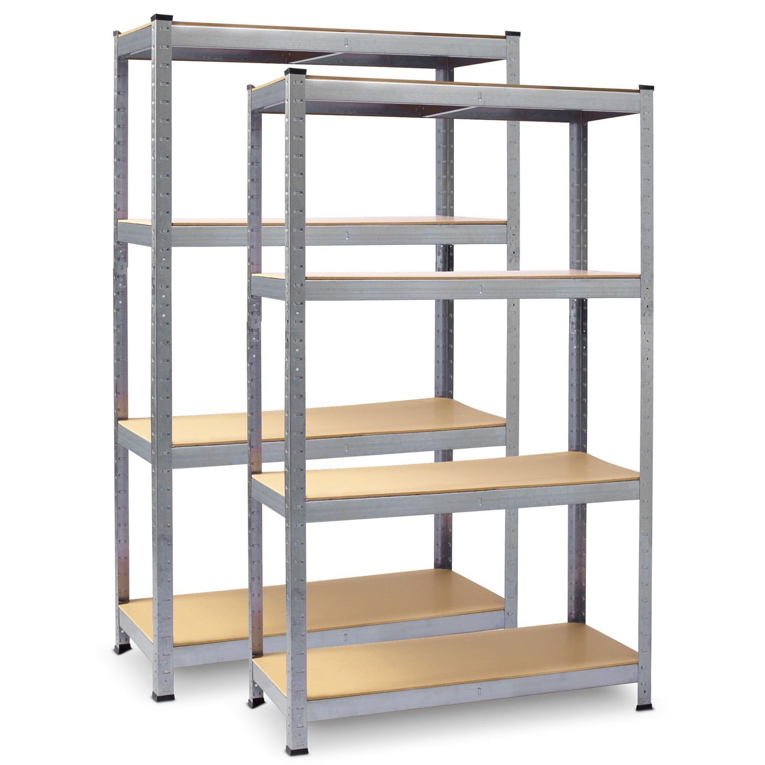 Metallist hoiuriiulite komplekt 2 tk 174 x 80 x 40 cm Plonos PL-701 - Image 2