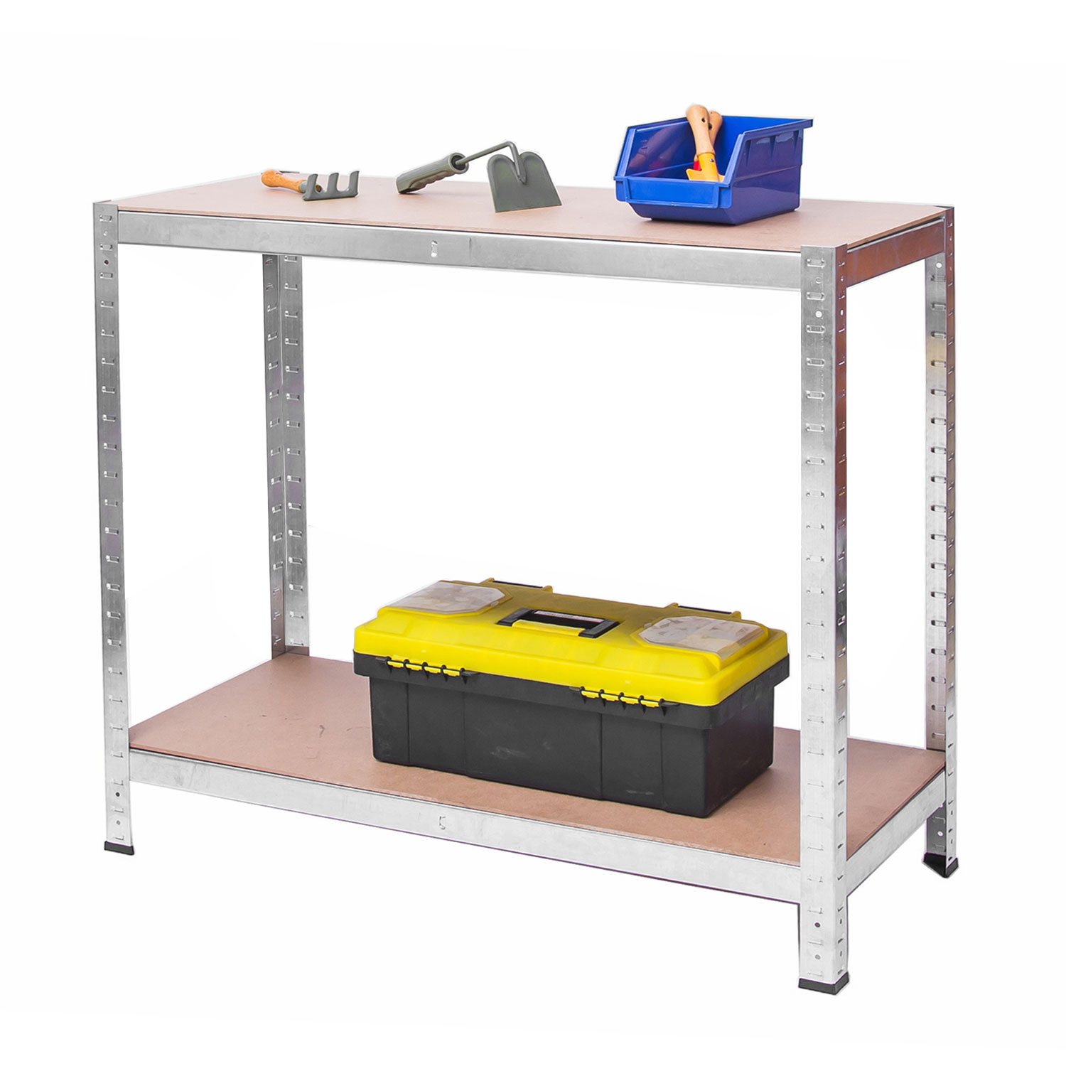 Metallist hoiuriiulite komplekt 2 tk 150 x 75 x 30 cm Plonos PL-700 - Image 7