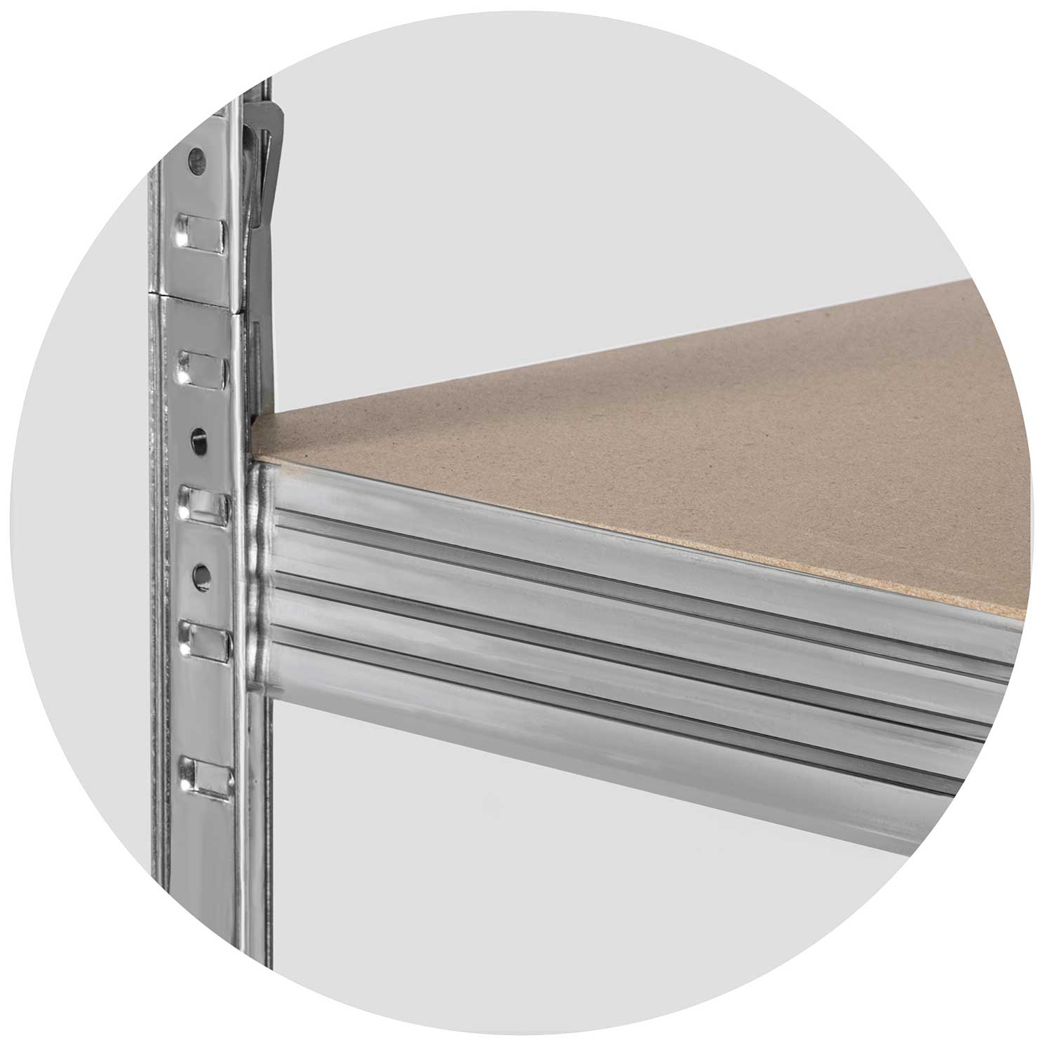 Metallist hoiuriiulite komplekt 2 tk 180 x 90 x 40 cm Humberg HR-812 - Image 11