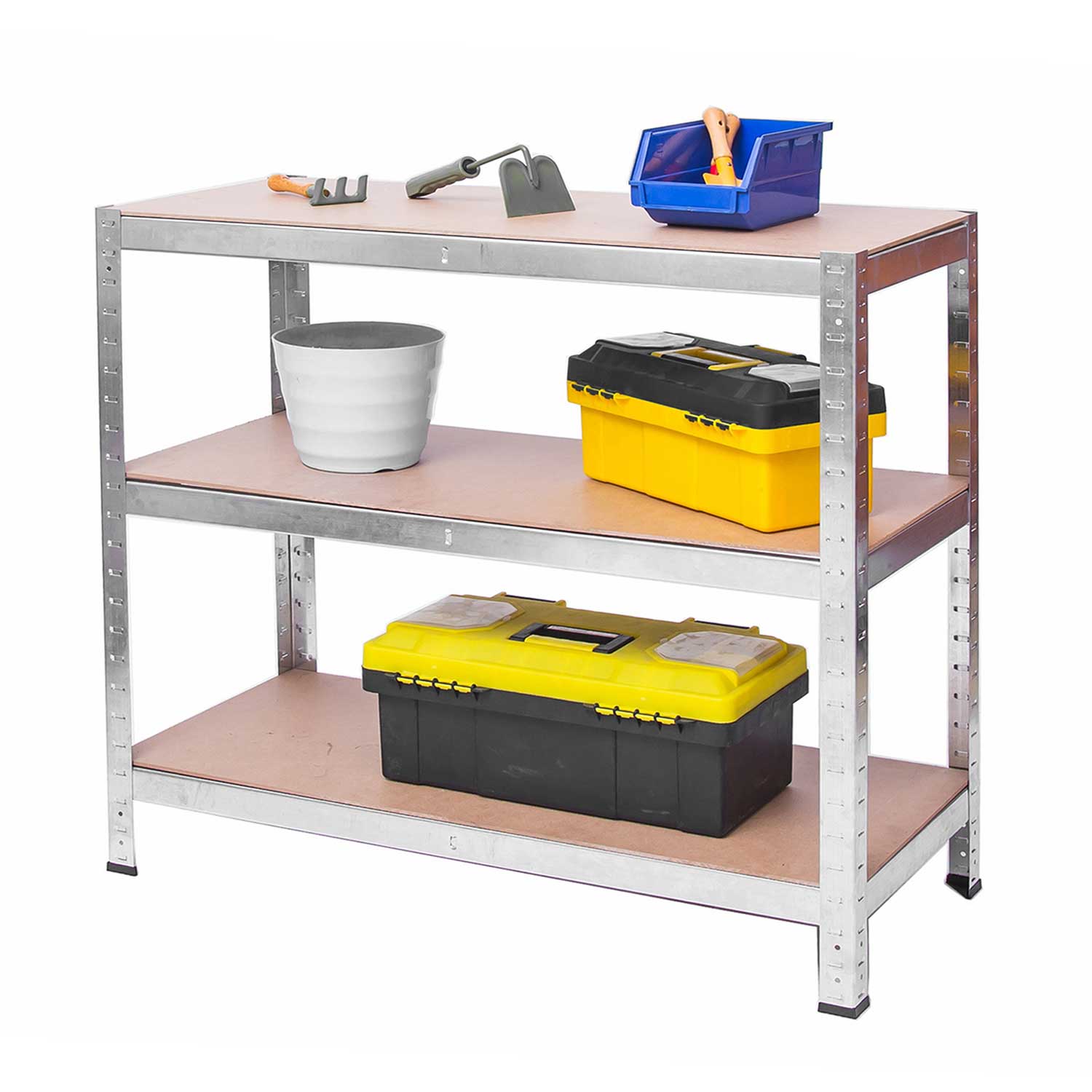 Metallist hoiuriiulite komplekt 2 tk 180 x 90 x 40 cm Humberg HR-812 - Image 12