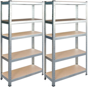 Metallist hoiuriiulite komplekt 2 tk 180 x 90 x 40 cm Humberg HR-812