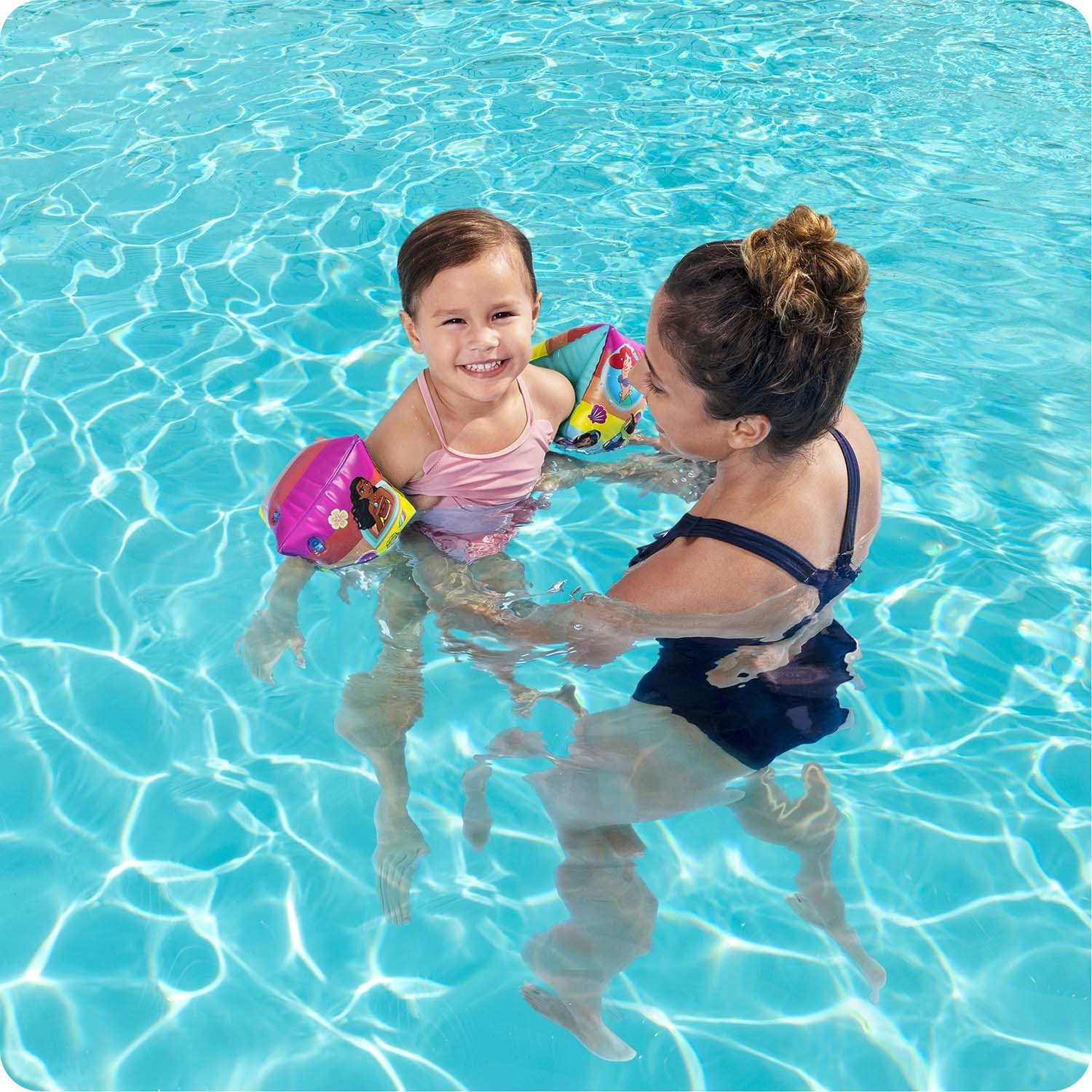 Disney Printsesside Ujumiskätised 23 x 15 cm Bestway 91041 - Image 2