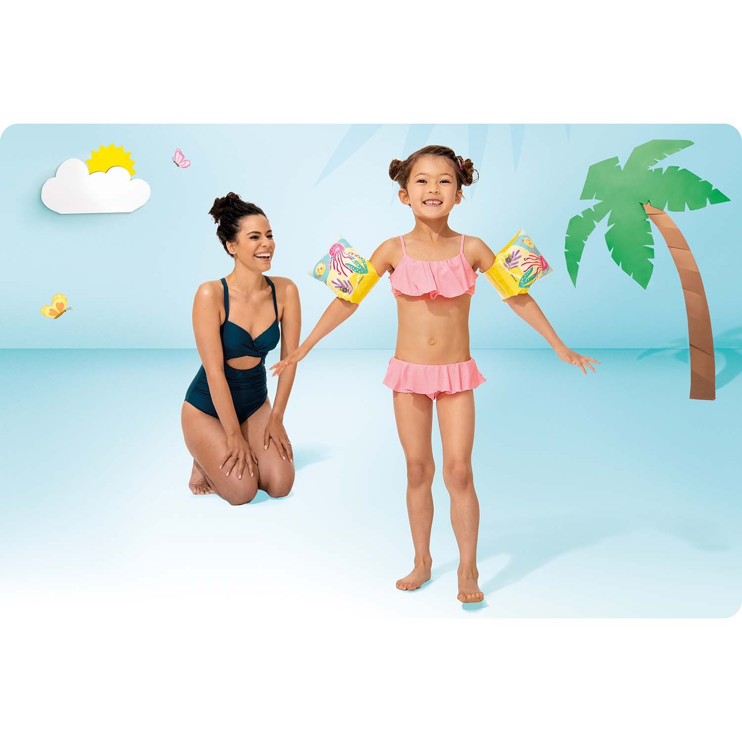 Kaheksajalg ujumiskätised 23 x 15 cm INTEX 58652 - Image 3