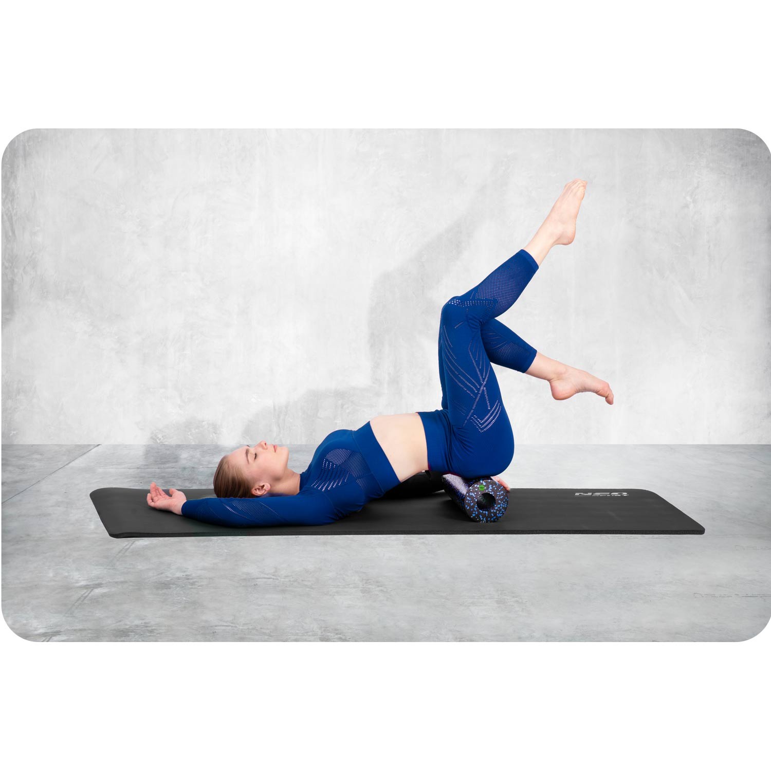 Harjutusrull 33 x 14 cm NS-964 must ja sinine - Image 7