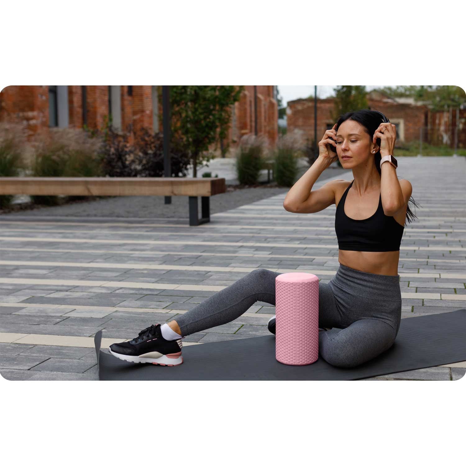 EVA treeningrull NS-963 roosa - Image 10