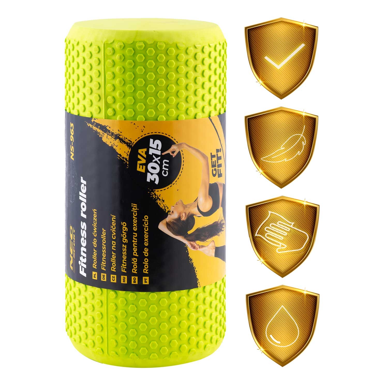 EVA treeningrull NS-963 roheline - Image 8