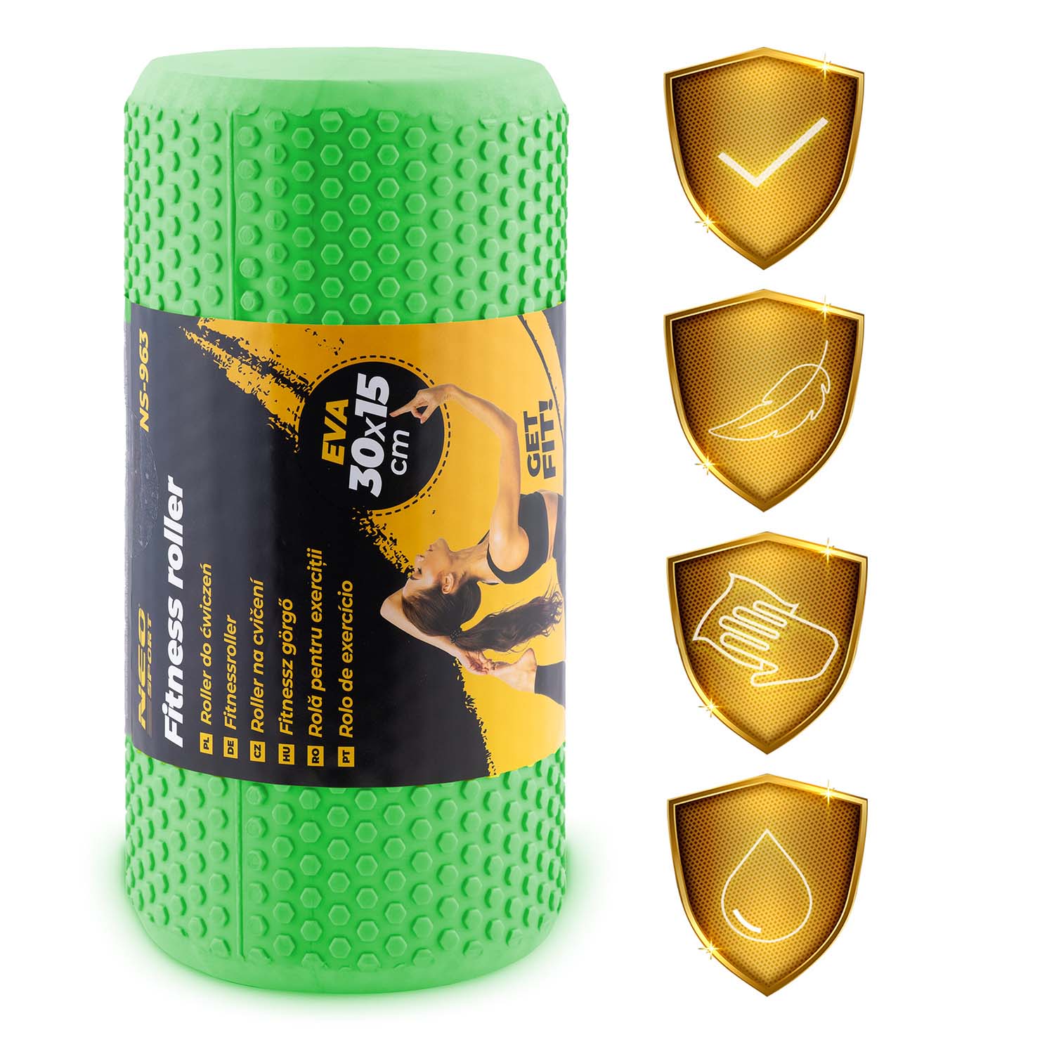 EVA treeningrull NS-963 roheline - Image 13