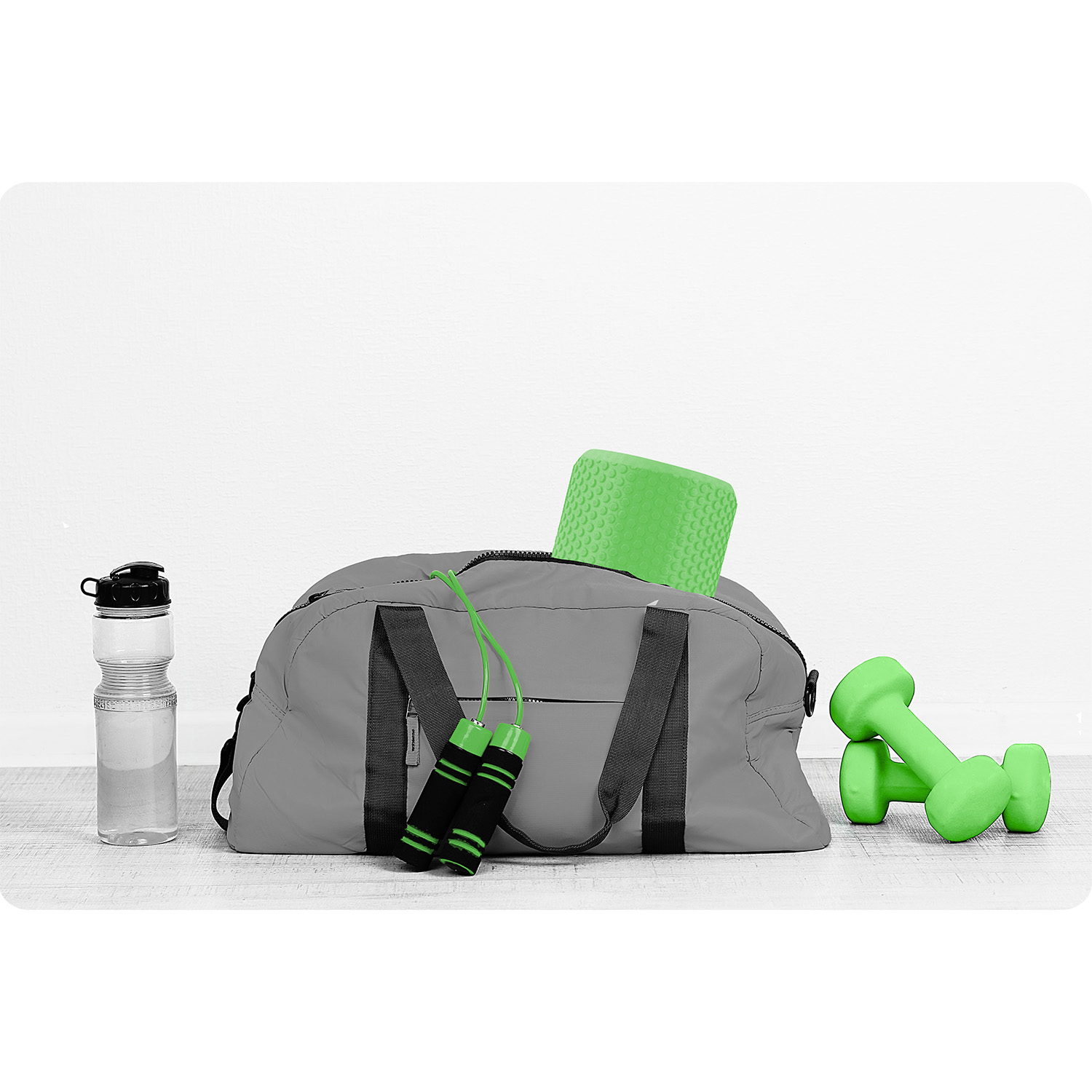 EVA treeningrull NS-963 roheline - Image 15