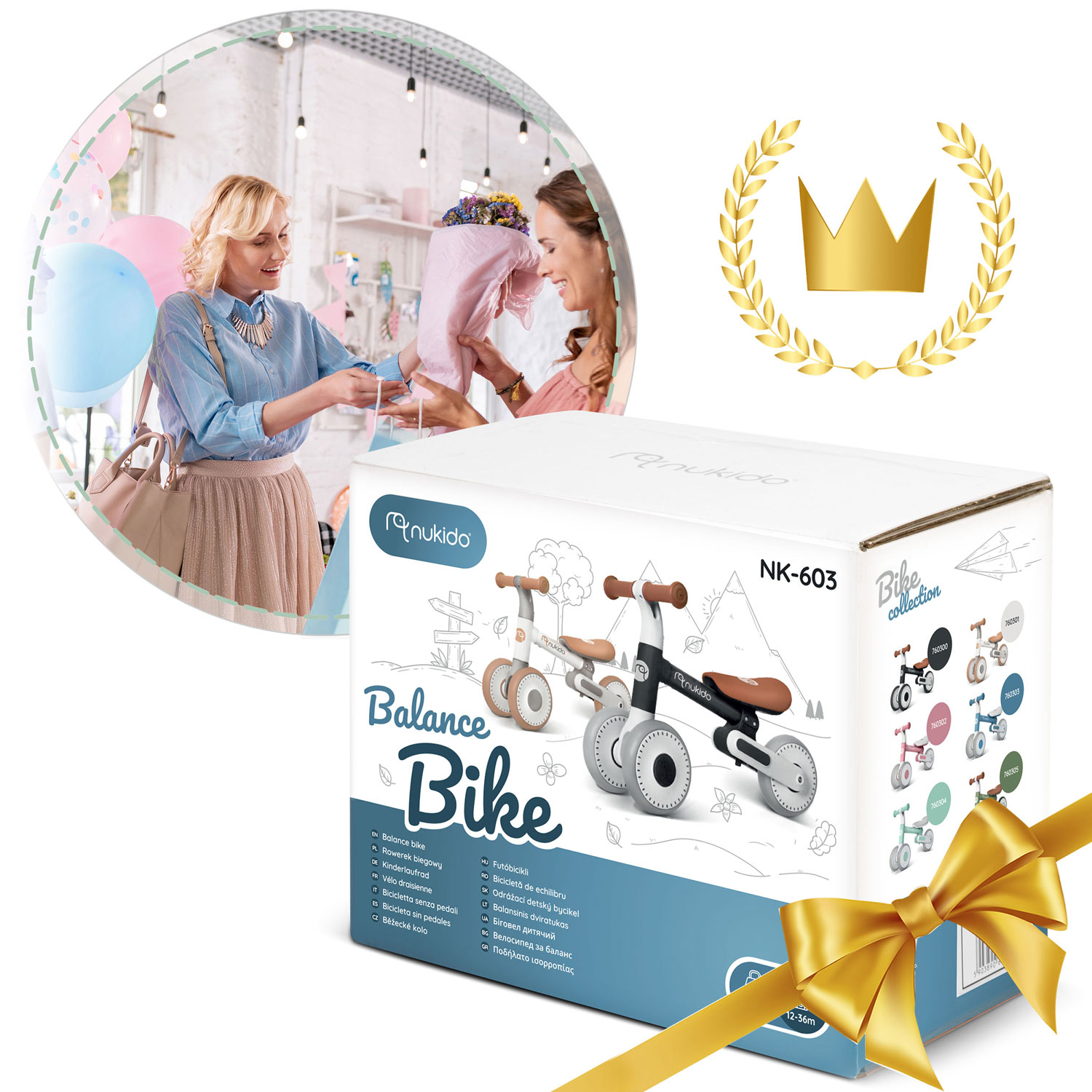 Nukido NK-603 laste tasakaaluratas - Image 7