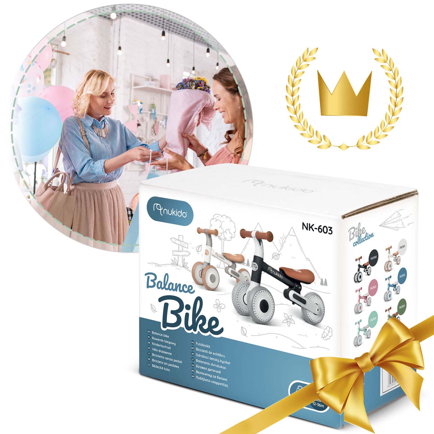 Nukido NK-603 laste tasakaaluratas - Image 8