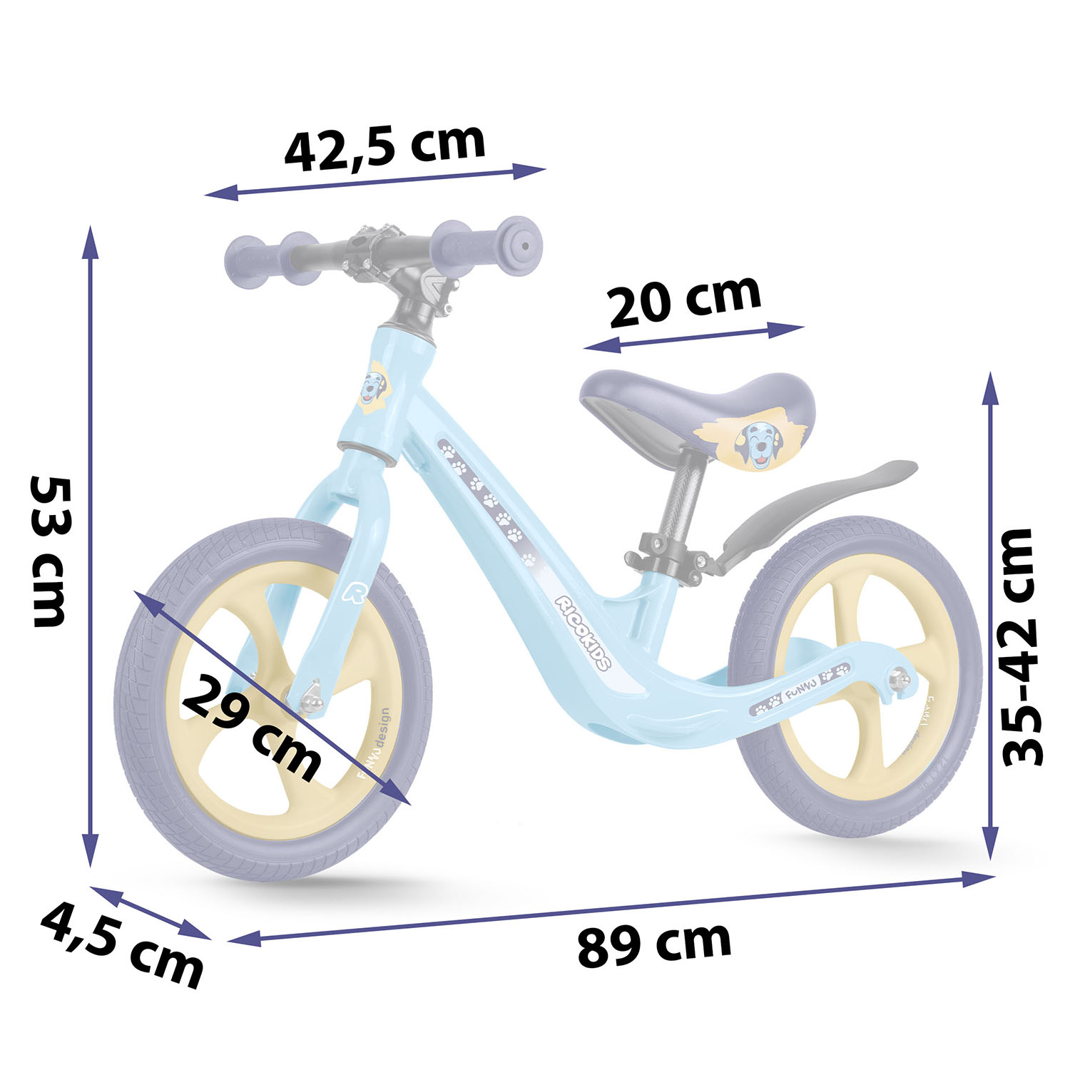 Ricokids FUNNU tasakaaluratas lastele - Image 8