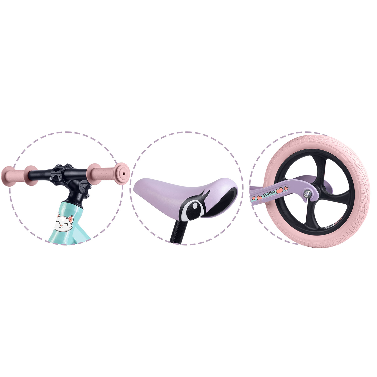 Ricokids FUNNU tasakaaluratas lastele - Image 7