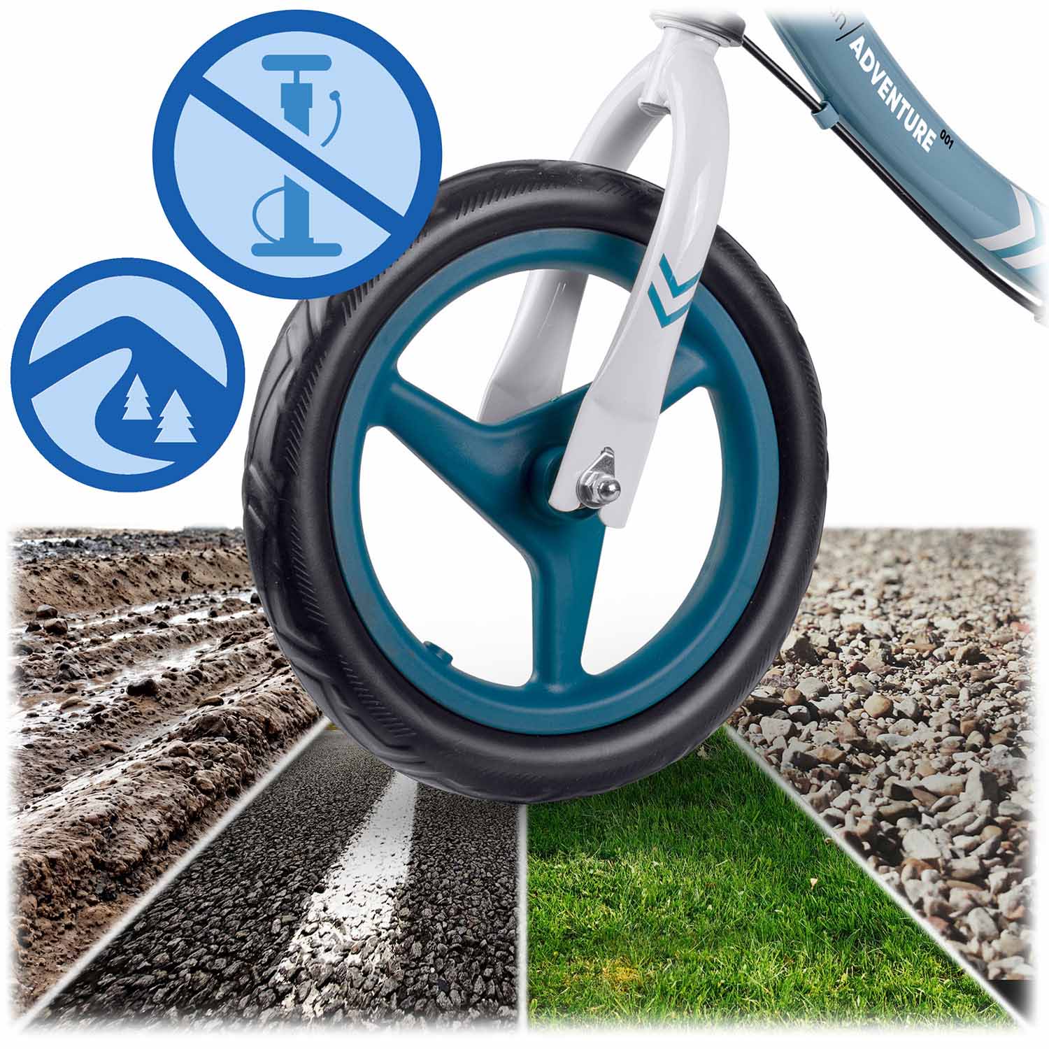 Ricokidsi lõbus seikluslik tasakaaluratas lastele - Image 10