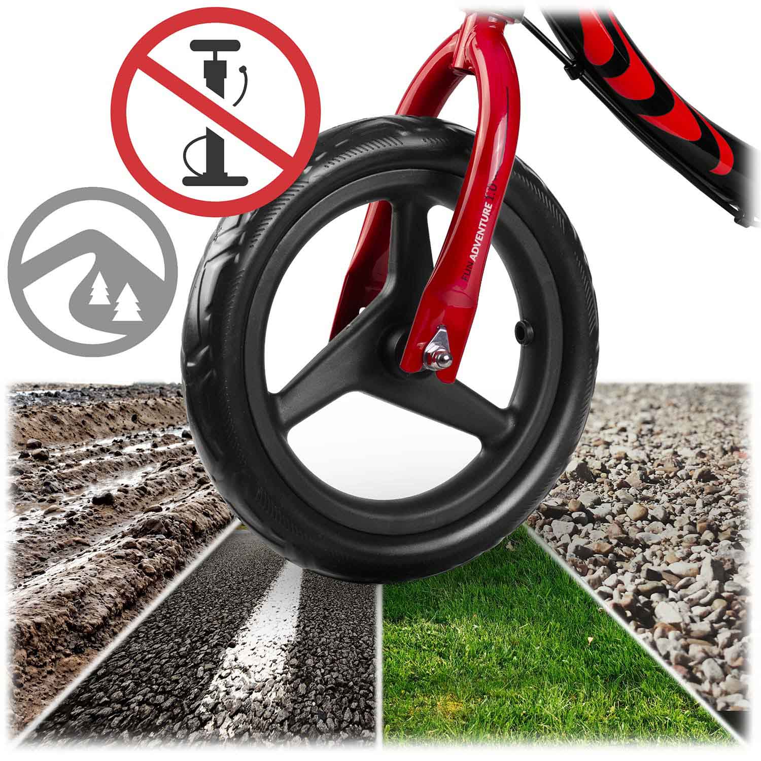 Ricokidsi lõbus seikluslik tasakaaluratas lastele - Image 10