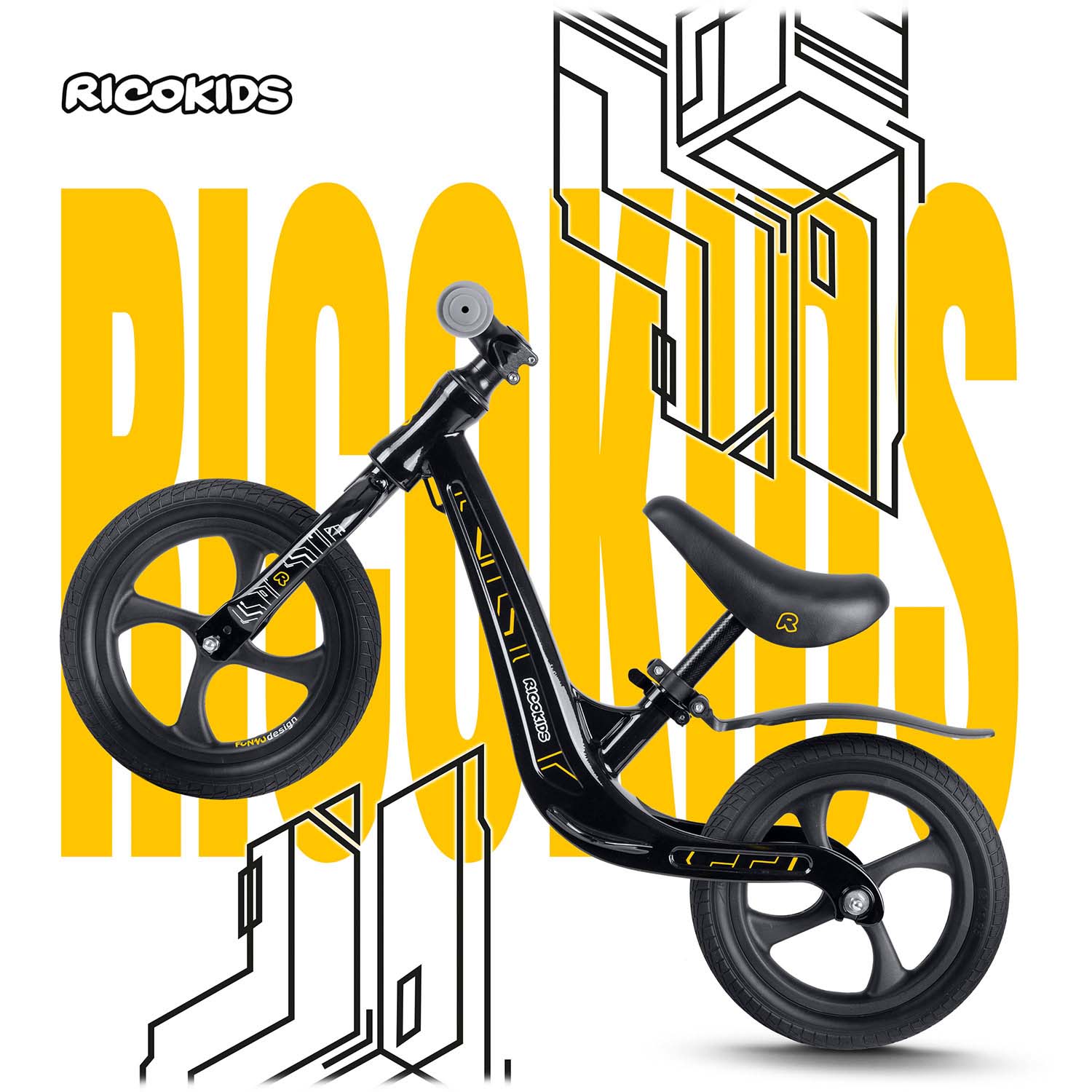 Ricokids FUNNU tasakaaluratas lastele - Image 5