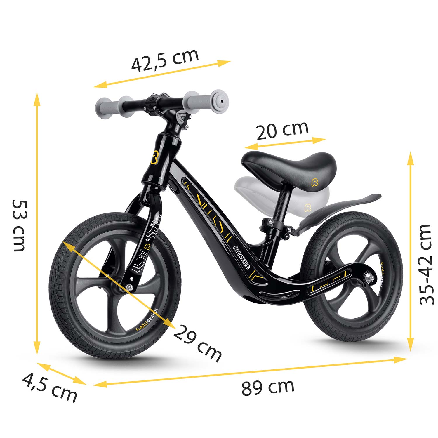 Ricokids FUNNU tasakaaluratas lastele - Image 4