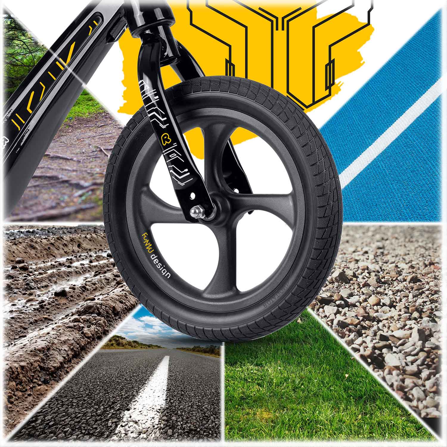 Ricokids FUNNU tasakaaluratas lastele - Image 13