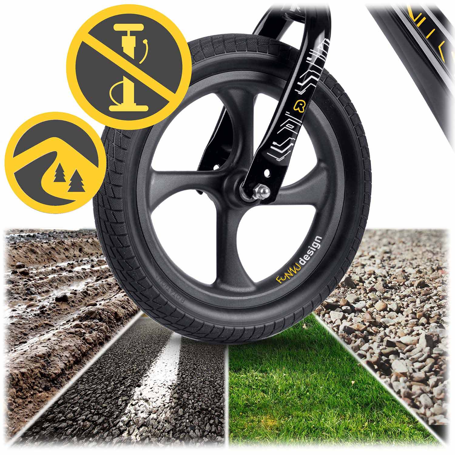 Ricokids FUNNU tasakaaluratas lastele - Image 15