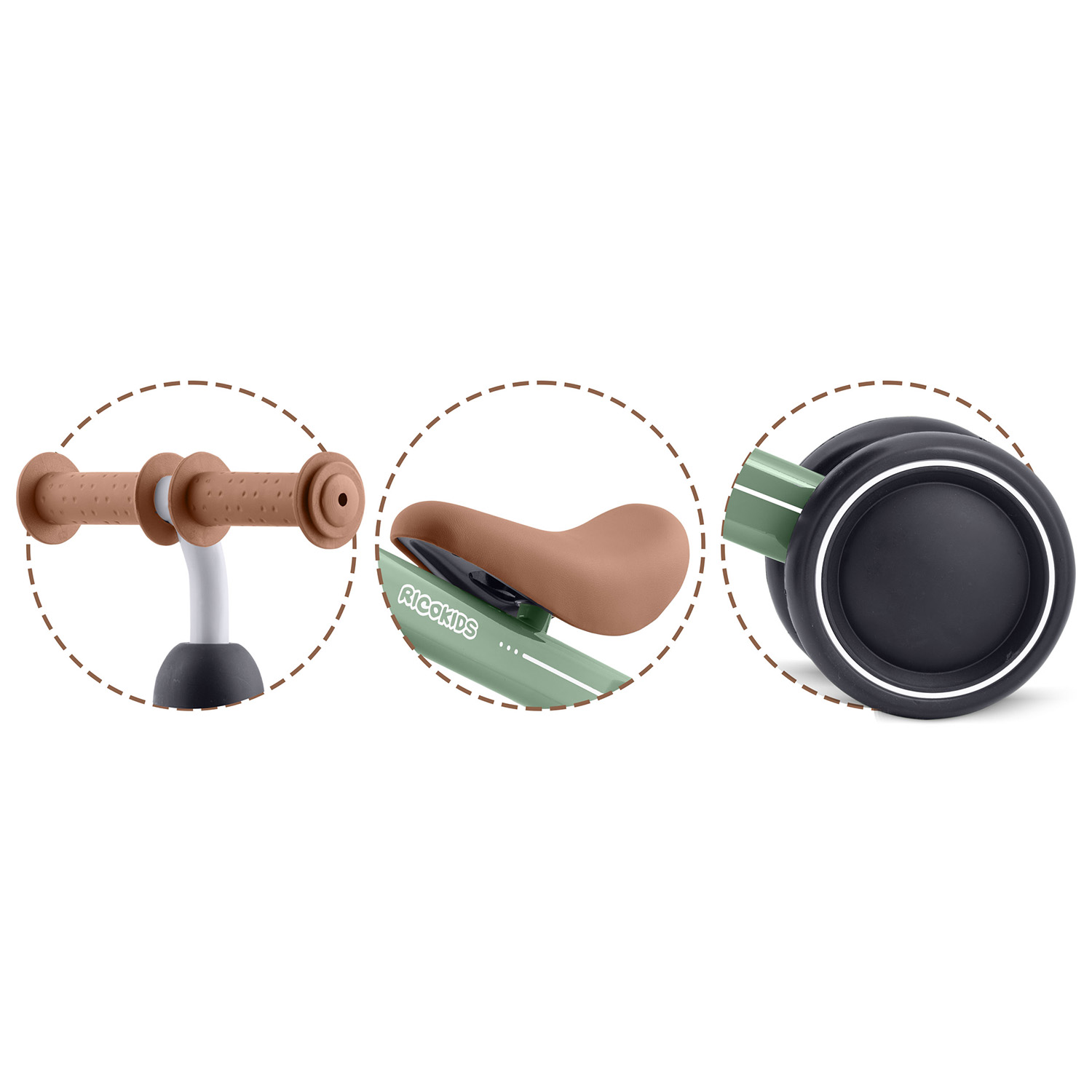 Ricokidsi kolmerattaline tasakaaluratas lastele - Image 11