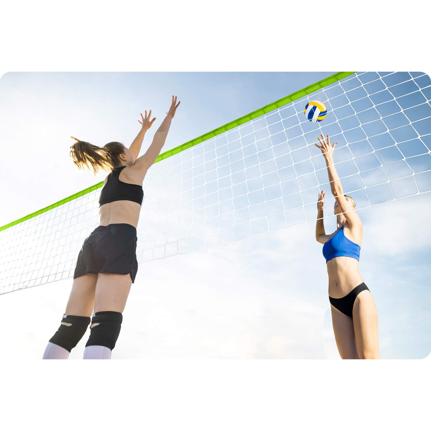 Võrk ja raam võrkpalli ja sulgpalli jaoks 570 cm - Image 6