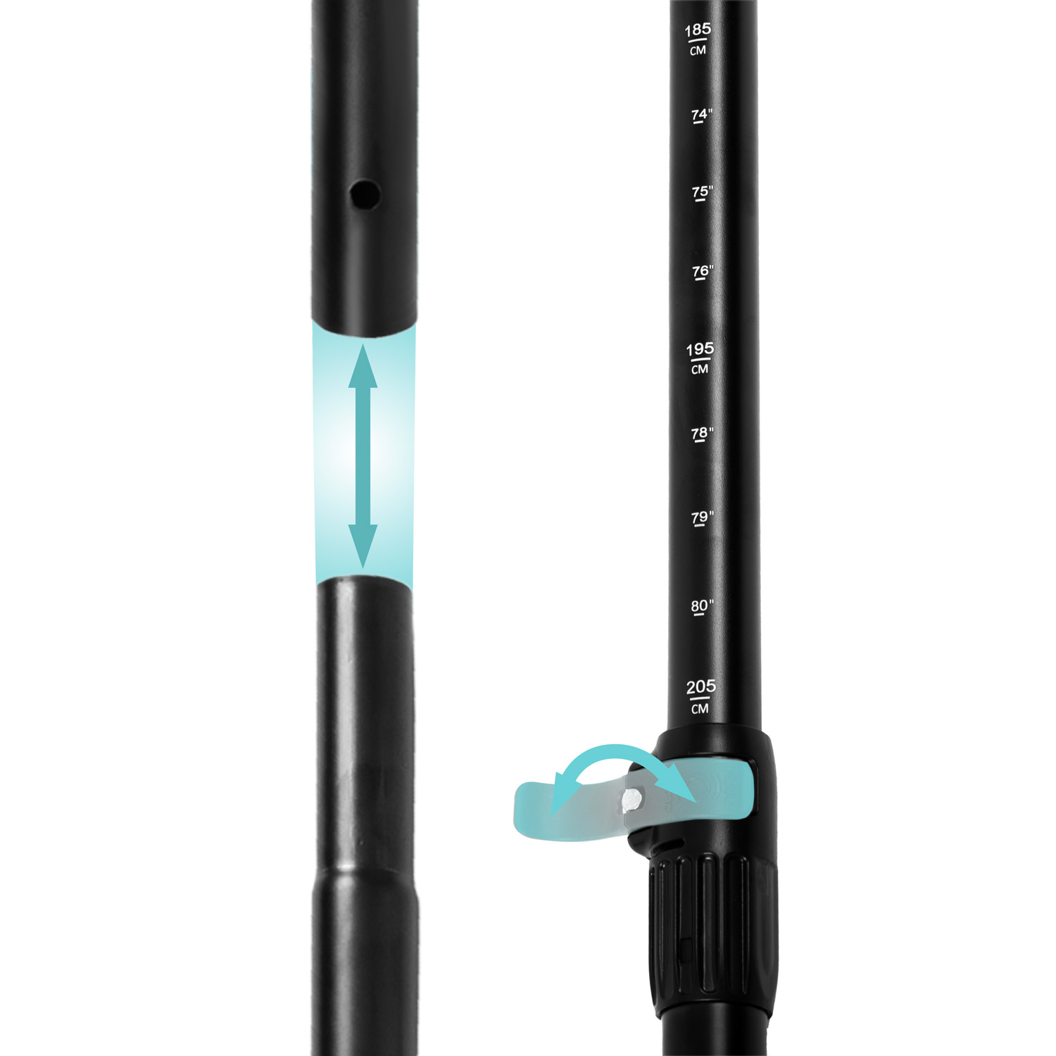 Neo-Sport 230 cm kokkupandav SUP-aer - Image 8