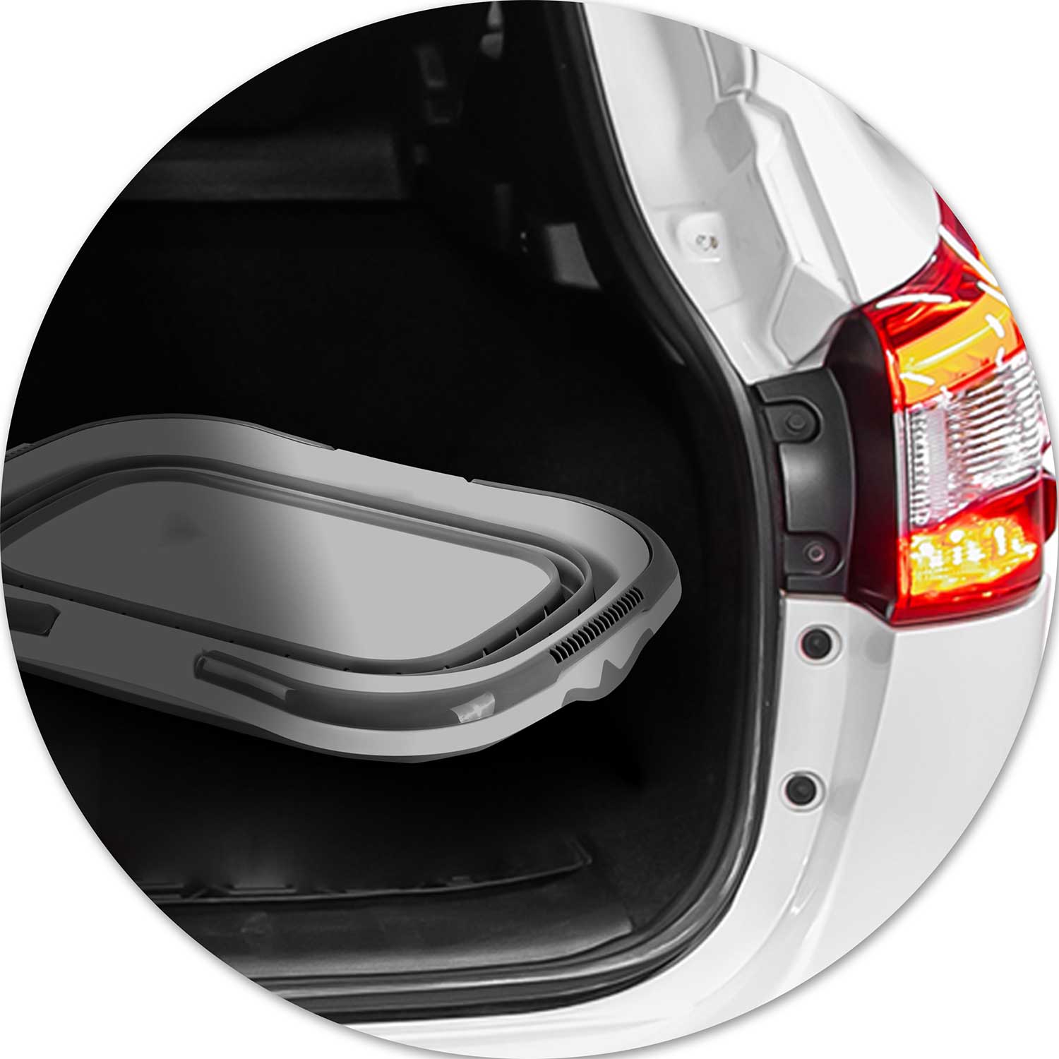 Kokkupandav pesukorv käepidemetega MS-680 Massido - Image 7