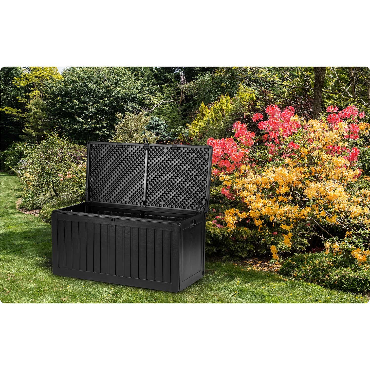 Aianduskast 109 x 51 x 55 cm 270 liitrit must - Image 7