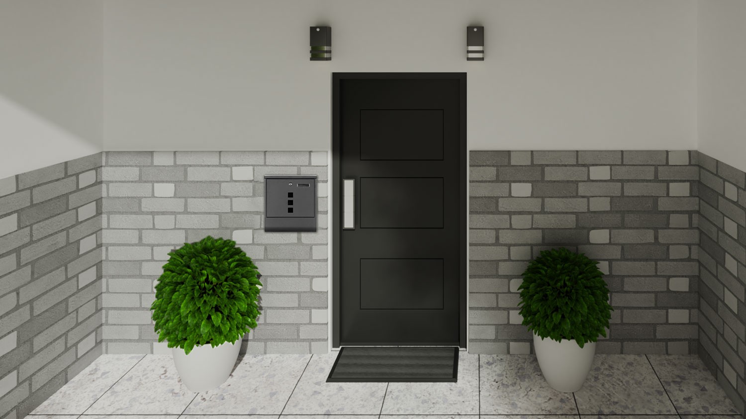 Postkast 33x31x10cm antratsiit 4993 - Image 13