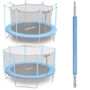 Batuudi alumine post välis- ja sisevõrguga 8-15 jalga, sinine Neo-Sport