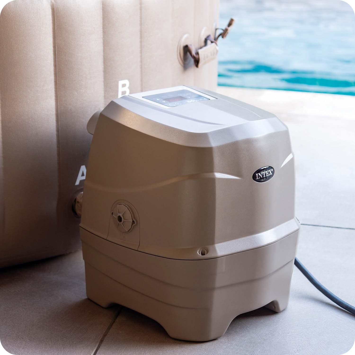 Täispuhutav spaa hüdromassaažiga 4 inimesele, INTEX 28426 komplekt - Image 6